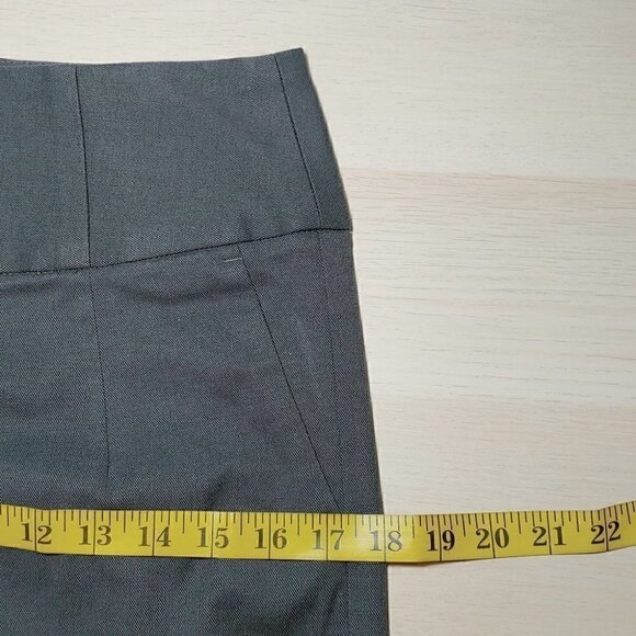 BANANA REPUBLIC FACTORY Gray high waist business casual pencil skirt - Picture 9 of 13